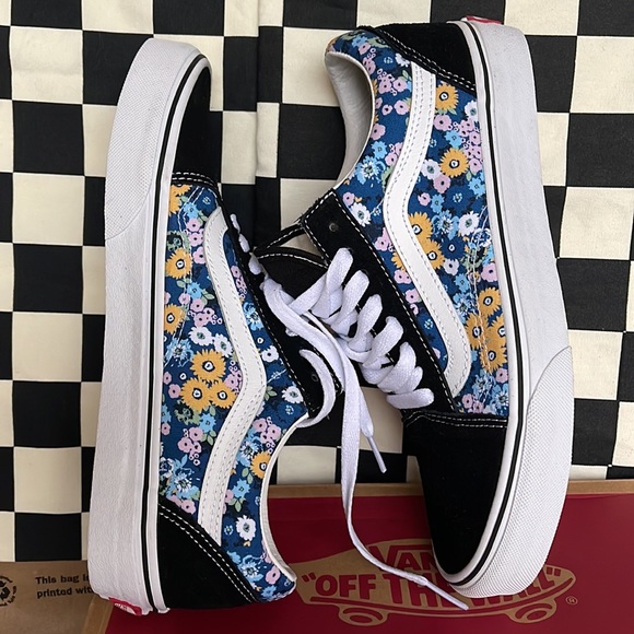 Vans Old Skool Floral Black/Multi WMNS sneakers - Picture 12 of 16